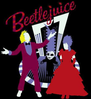 Beetlejuice Beetlejuice Unisex T-Shirt - Black - 4XL - Zwart