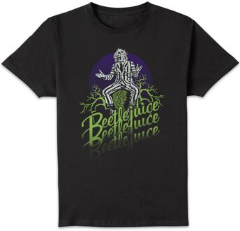 Beetlejuice Faded T-Shirt - Black - XXL Zwart