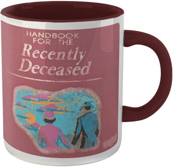 Beetlejuice Handbook For The Recently Deceased Mug - Burgundy Wijnrood