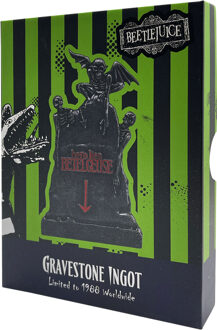 Beetlejuice Limited Edition Gravestone Ingot