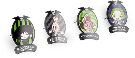 Beetlejuice Set Of 4 Pins