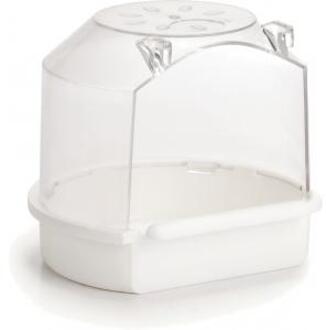 Beeztees Badhuisje Rond Klein Wit Plast