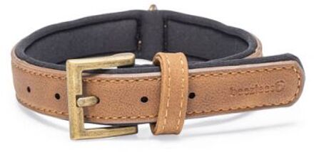 Beeztees Balacron - Halsband Hond - Bruin - Kunstleer - Small - 31-39 cm