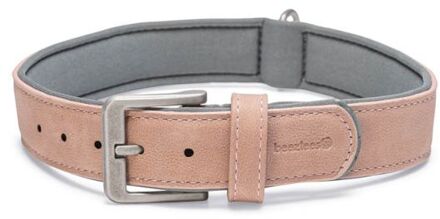 Beeztees Balacron - Halsband Hond - Roze - Kunstleer - Large - 47-57 cm