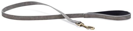 Beeztees Balacron - Hondenriem - Grijs - Kunstleer - Medium