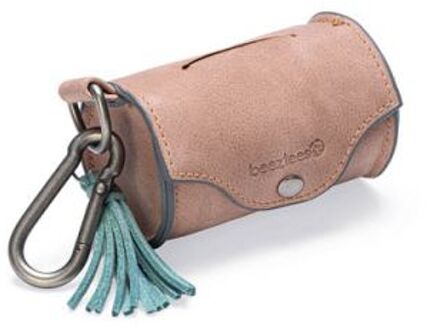 Beeztees Balacron - Poepzakhouder Hond - Roze - Kunstleer - 8x5 cm