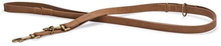 Beeztees Balacron - Verstelbare Hondenriem - Bruin - Kunstleer - Extra large - 2,5 cm