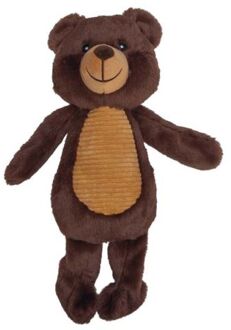 Beeztees Beer Balu - Knuffel - Hondenspeelgoed - Bruin - 40x13x12 cm