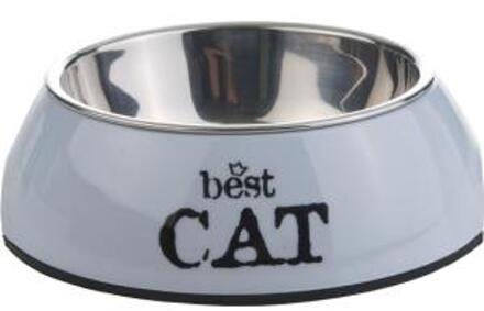 Beeztees Best Cat - Kattenvoerbak - Paars - 14x4,5 cm