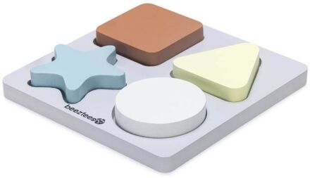 Beeztees Braingame Lot- Puzzel - Puppyspeelgoed - Multi - 18x18x2 cm