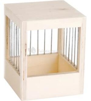 Beeztees Broedkast Hout Gespijld Kanaries Klein
