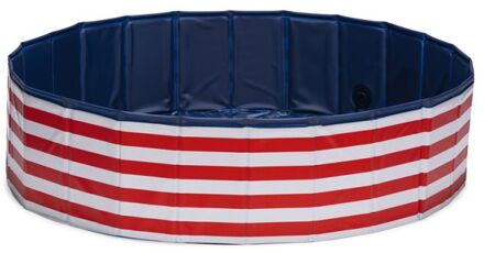 Beeztees Doggy - Hondenzwembad - Rood - 120x30 cm