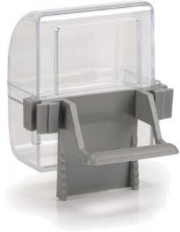 Beeztees Drink-en Voederbak Transp Grijs 2x