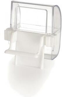 Beeztees Drink-en Voederbak Transp Wit 2x