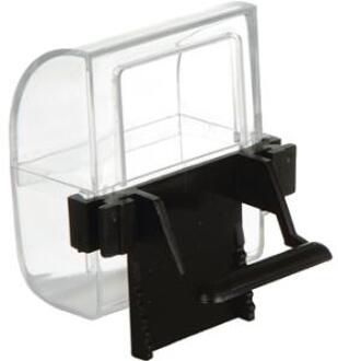 Beeztees Drink-en Voederbak Transp Zwart 2x