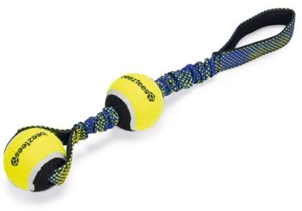 Beeztees Fetch Tennisbal Koord Otis - Apporteren - Hondenspeelgoed - Blauw - 44x6,3x6,3 cm