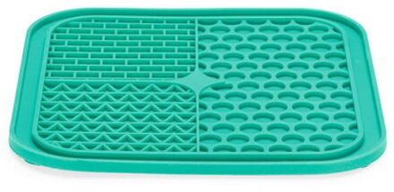 Beeztees Fijnproever - Likmat - 20x20x1 cm - Groen