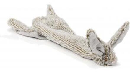 Beeztees Flatino Konijn - Hondenspeelgoed - Beige - 30 cm