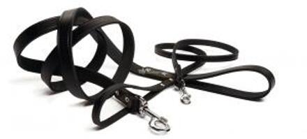 Beeztees Geniet Hondenriem - Zwart - 200 cm x 12 mm