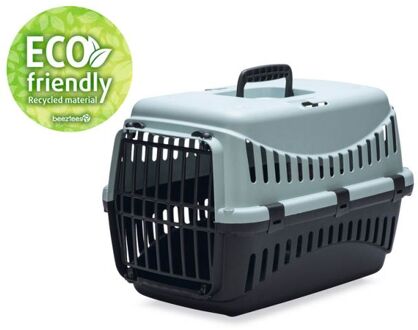 Beeztees Gypsy eco - Reismand - Lichtblauw/zwart - 45x26x29 cm