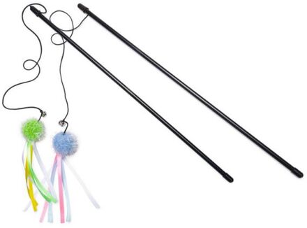 Beeztees Hengel Bal+lint - Kattenspeeltje - Assorti