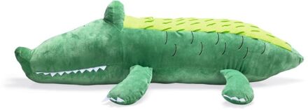 Beeztees Hide and Seek Jungle Krokodil - Snuffelmat - Hondenspeelgoed - Groen - 84x54 cm - 677 gram