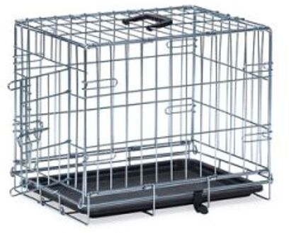 Beeztees Hondenbench - Zilver - 49x36x40 cm - Klein