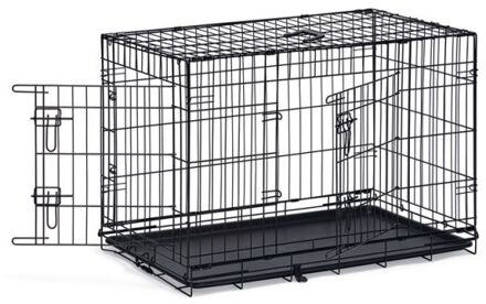 Beeztees Hondenbench - Zwart - 91x61x66 cm - Groot