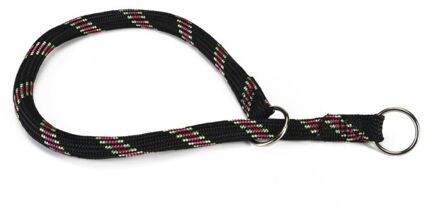 Beeztees Hondenhalsband - Rond - Zwart - 55 cm x 13 mm