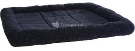 Beeztees Hondenkussen - Schapenvacht - Blauw - 49x36x8 cm