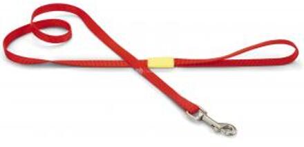 Beeztees Hondenriem Uni 120cm x 15mm rood