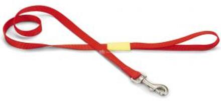 Beeztees Hondenriem Uni 120cm x 20mm rood