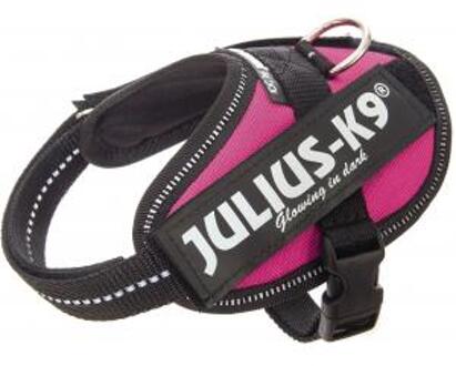 Beeztees IDC Powertuig/Harnas - Baby 2/33-45cm - XXS - Donkerroze