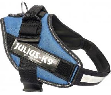 Beeztees IDC Powertuig/Harnas - Maat 0/58-76 cm - M - Blauw