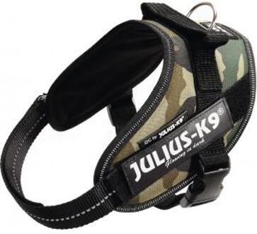 Beeztees JULIUS K9 krachtharnas IDC Mini-Mini-S: 40-53 cm - 22 mm - Camouflage - voor hond Groen