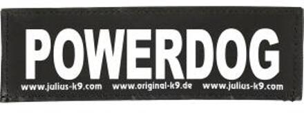 Beeztees Julius-K9 tekstlabel Powerdog 11 x 3 cm