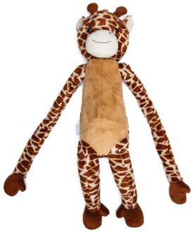 Beeztees Jungle Giraf - Knuffel - Hondenspeelgoed - Bruin - XL - 85x27x20,5 cm - 457 gram