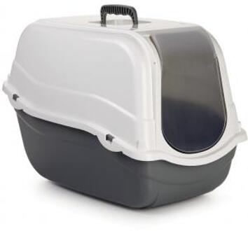 Beeztees Kattenbak Romeo Grijs/wit 54x33x42