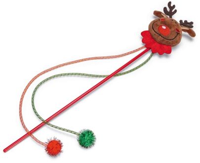 Beeztees Kattenhengel Rendier - Kattenspeeltje - Multi - 45 cm - 1 stuk