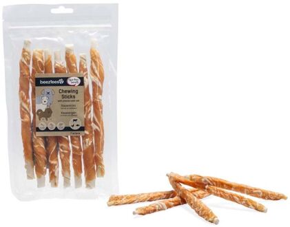Beeztees Kauwsnack - Hondensnack - Kip - Vis - 20 cm - 7 stuks
