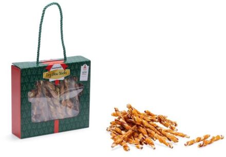 Beeztees Kerst kauwstaaf - Hondensnack - Kip - 12,5 cm - 30 stuks