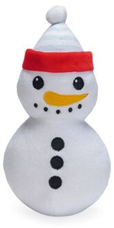 Beeztees Kerst Sneeuwpop - Knuffels - 23,5 cm