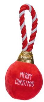 Beeztees Kerstbal Jingle Knuffel - Hondenspeelgoed - 25 cm
