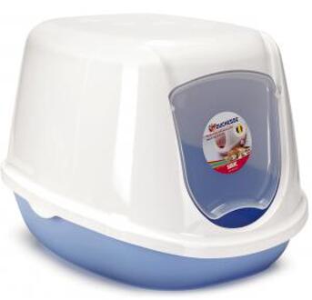 Beeztees Kittenbak Duchesse Blauw Wit 44x35x32