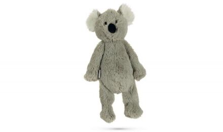 Beeztees Koala Ziva Knuffel - Knuffels - Grijs - 40 x 20 x 10,5 cm