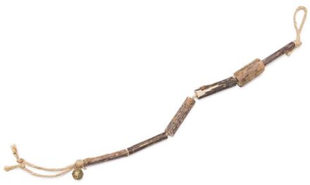 Beeztees Koord Matatabi - Kattenspeeltje - Beige Bruin