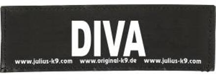 Beeztees labels voor power-harnas / tuig diva