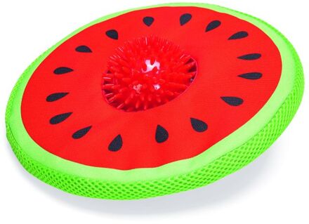 Beeztees Meloen Spikie - Waterspeelgoed Hond - Rood - 25x8x8 cm