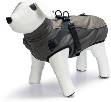 Beeztees Milo - Hondenjas - 48 cm - Grijs - Large