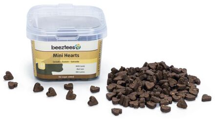 Beeztees Mini Hearts Granen - Kattensnack - Lam - 145 gram